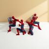 Spider Man Action Figure 4 Pcs 7-9Cm Superhero Spiderman Anime Collection Mini Model Toys Children Gift Desktop Decor