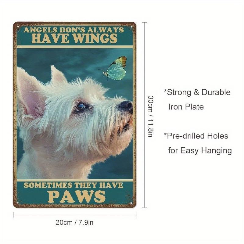 Retro Metal Paintings, Furniture, Living Room Decoration 20x30cm