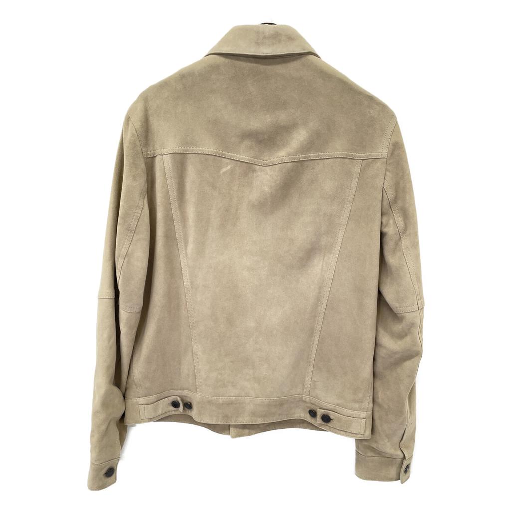 EMMETI JACK/Jack Beige Goat Skin Suede 3rd Type G-Jean Jacket Jacket 48 beigeUsed