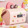 Large Capacity Cute Piggy Bank Cartoon Design Cartoon Change Jar Coin Storage Case  Figurine