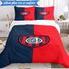 Club Atletico San Lorenzo  3pcs Bedding,Including 1pc Duvet Cover And 2pcs Pillowcases Perfect for Christmas,Ideal for Bedroom, Dormitory