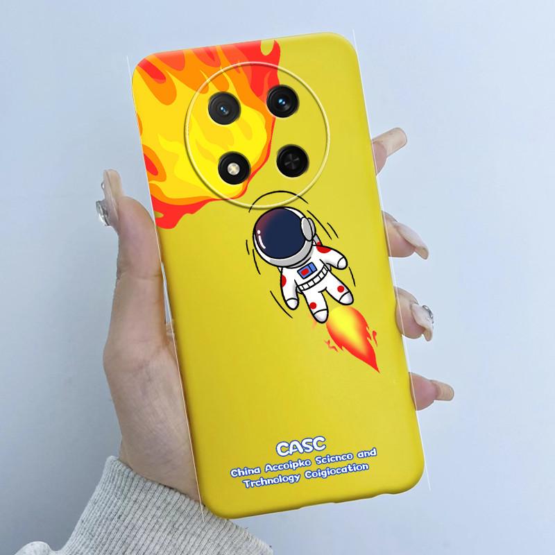 For Honor X9C Case 6.78 inch Bumper Shells Flower Girl Design Soft Silicone Protective Cover for Honor Magic7 Lite Coque fundas
