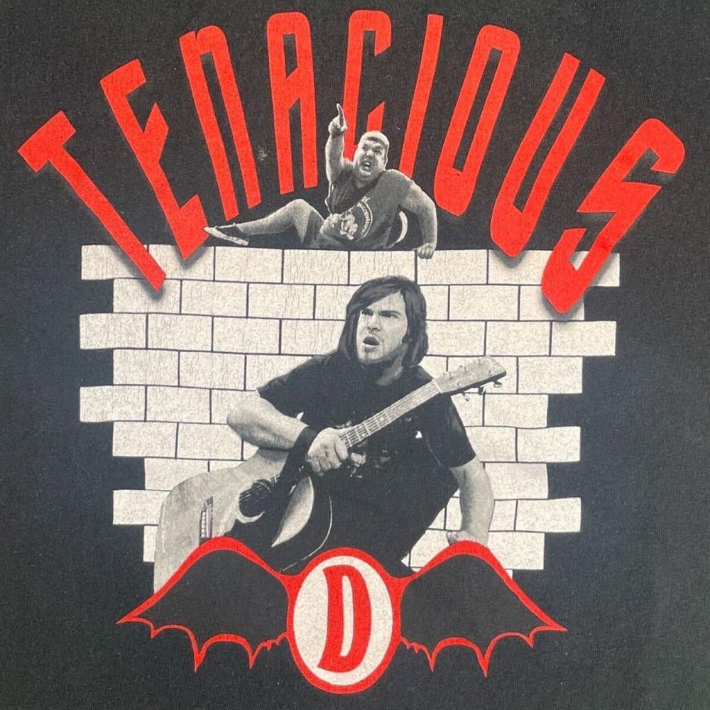 

Tenacious D Black T-Shirt Cotton Full Size Unisex S-5XL Unisex T-Shirt XXL