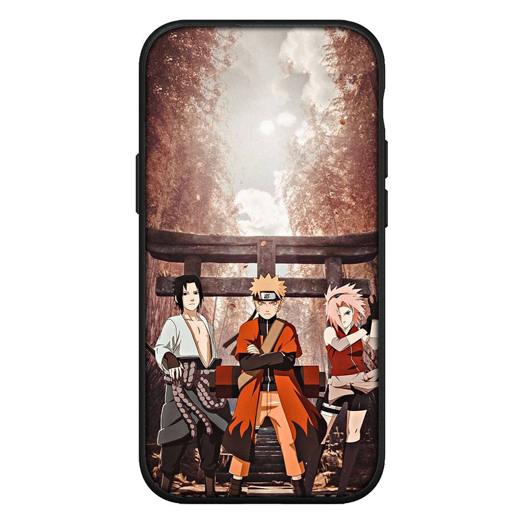 

для iPhone 16 15 XR Samsung Galaxy S24 S23 Plus Xiaomi Redmi Note 13 12 11 Pro Max 10 14 OPPO Huawei Чохол Мультяшний Учіха Саске Какаші Чохол для телефону for iPhone 11 оленевий