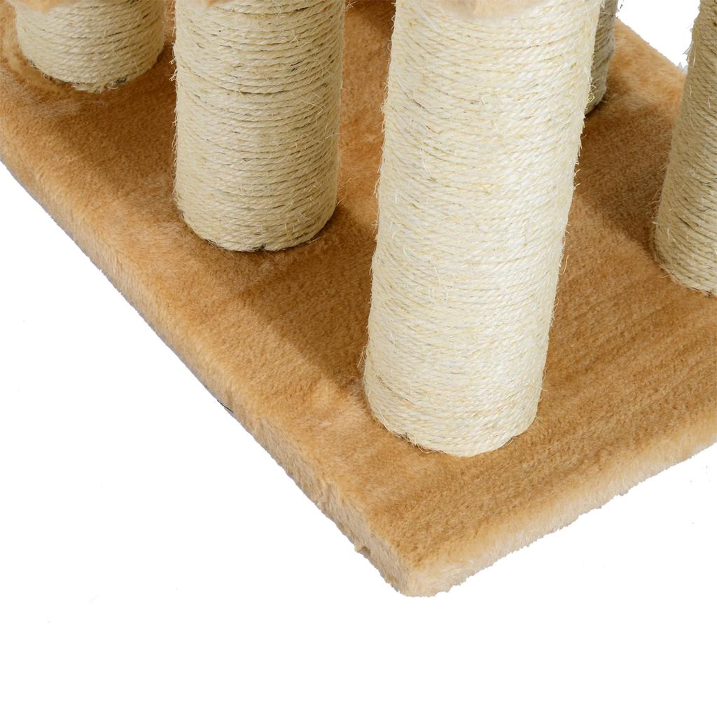Pet Stairs 3-step Pet Ladder Cat dog Stairs Climb Ladder Cat Tree, Beige