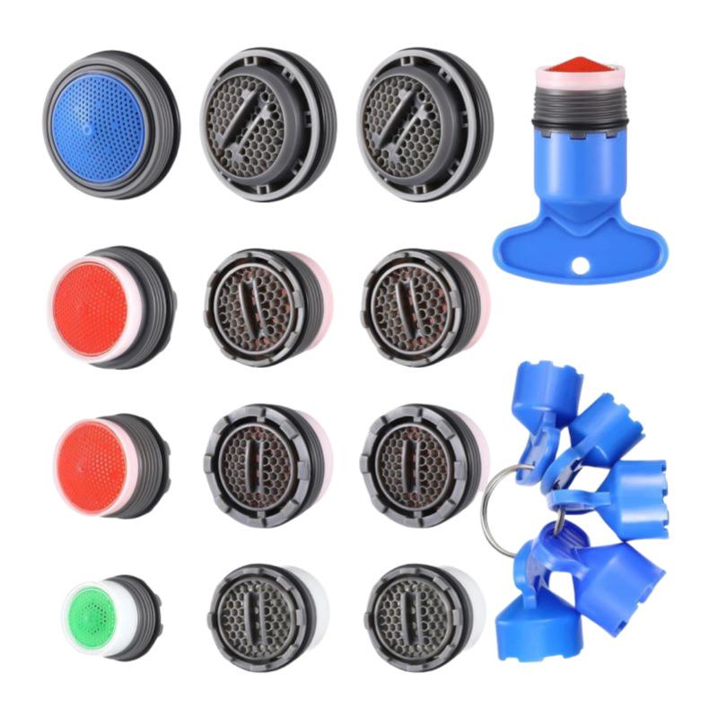 Faucet with Built-in Aerator and Splash-Proof Filter Spout