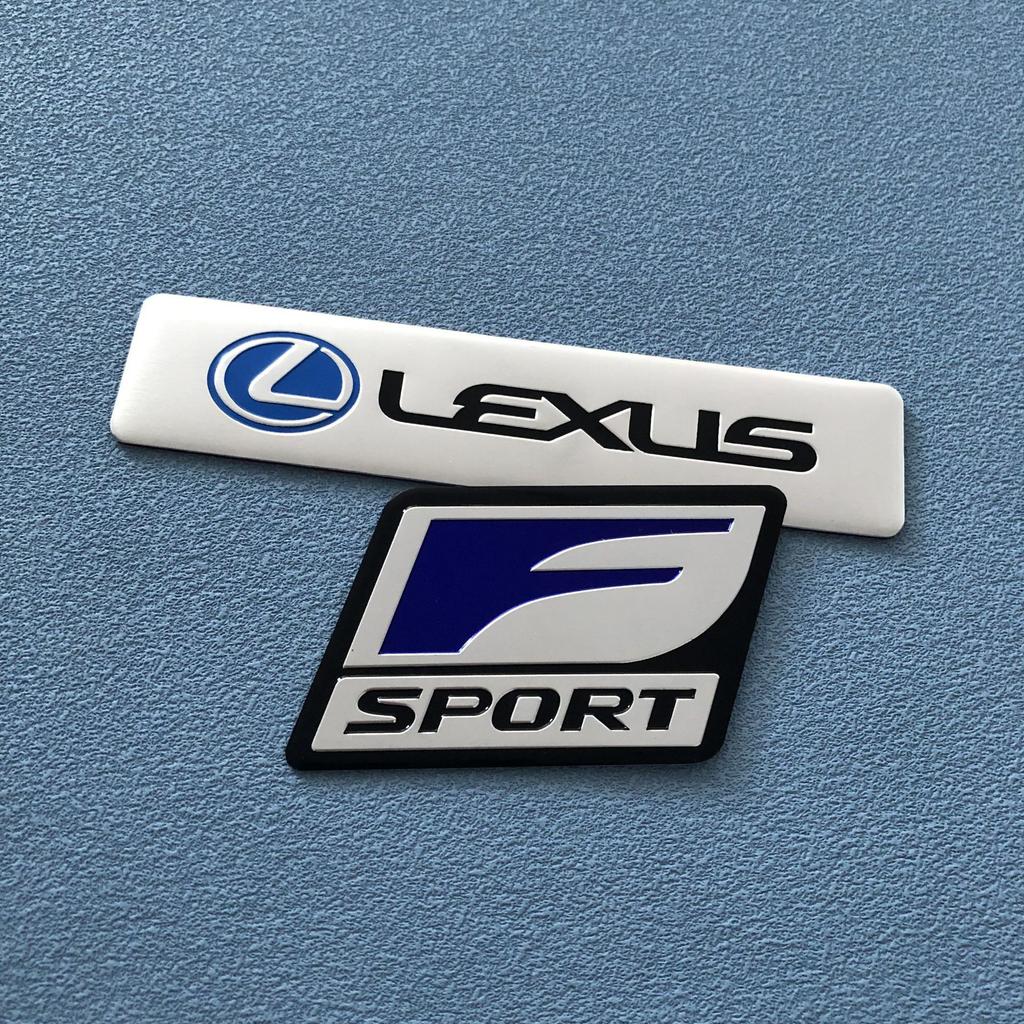 2026 Hot Interior Stickers Car Lexus Logo Sticker 3D Metal Car Body Trunk Decal For Lexus Fsport IS250 ES300h Ct200h RX400h NX G