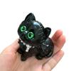 Schattige Squishy Zwarte Kat Knijpspeeltje Cartoon Decompressie Kat Speelgoed Zacht Gelei Gevoel Knijpspeeltje Kerst Anti-Angst Cadeaus Knijpspeeltjes