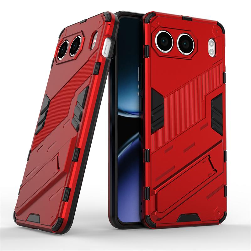 Para Capa OnePlus Nord 4 5G Armadura Magnética À Prova de Choque com Suporte Capas de Celular para One Plus Nord4 1+Nord 4 2024 CPH2663 6.74" Capa Traseira