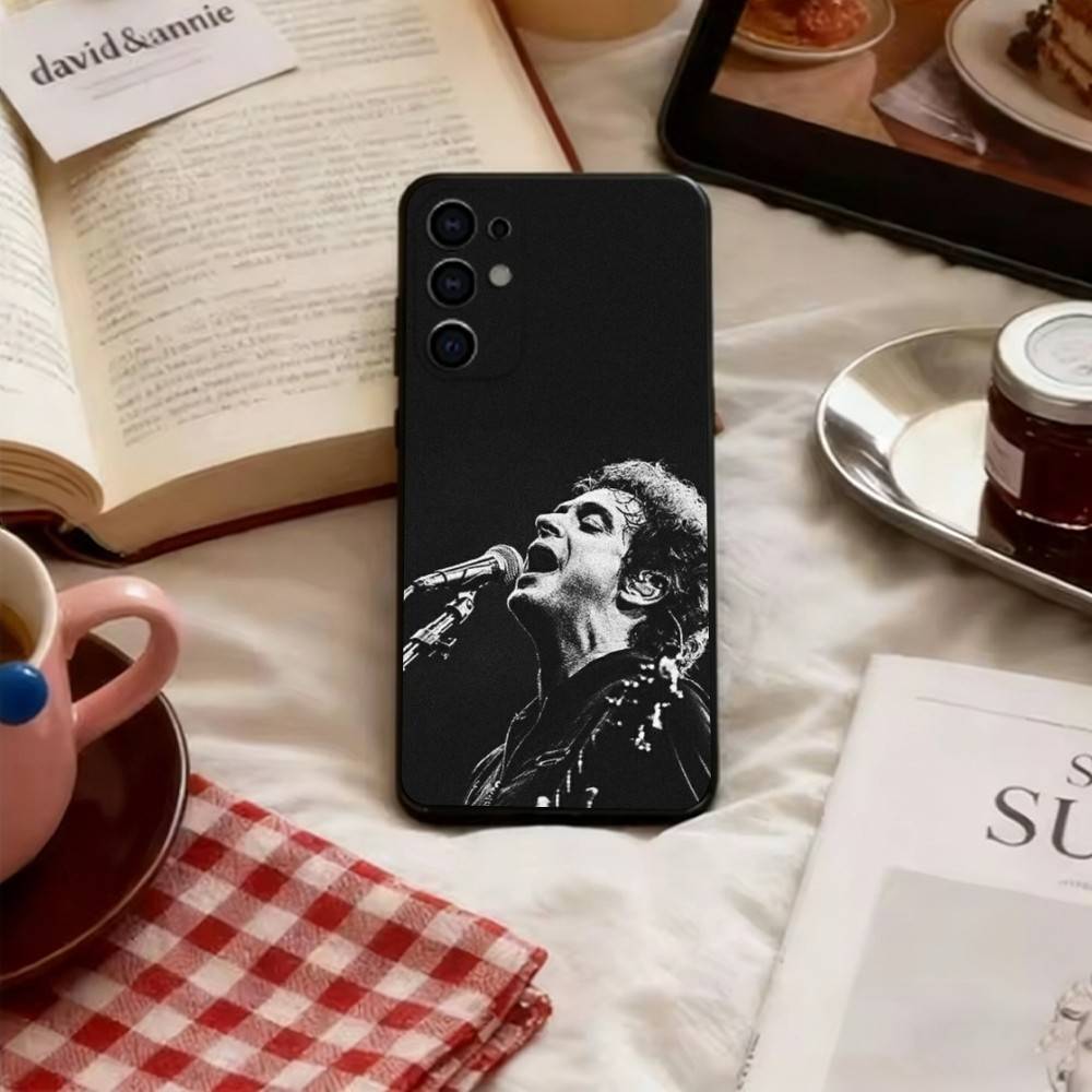 

Gustavo Cerati Soda Stereo Phone Case Black Silicone Soft For Samsung S25,S24,S21,S22,S23,S30,Ultra,S20,Plus,Fe,Lite Samsung S24Plus