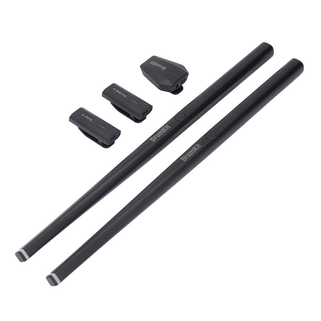 Air Drum Set Portable Somatosensory Electric Virtual Air Drum Kit with Drumsticks for Adults Kids