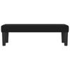 Schwarze Bank 100 x 30 x 30 cm Stoff