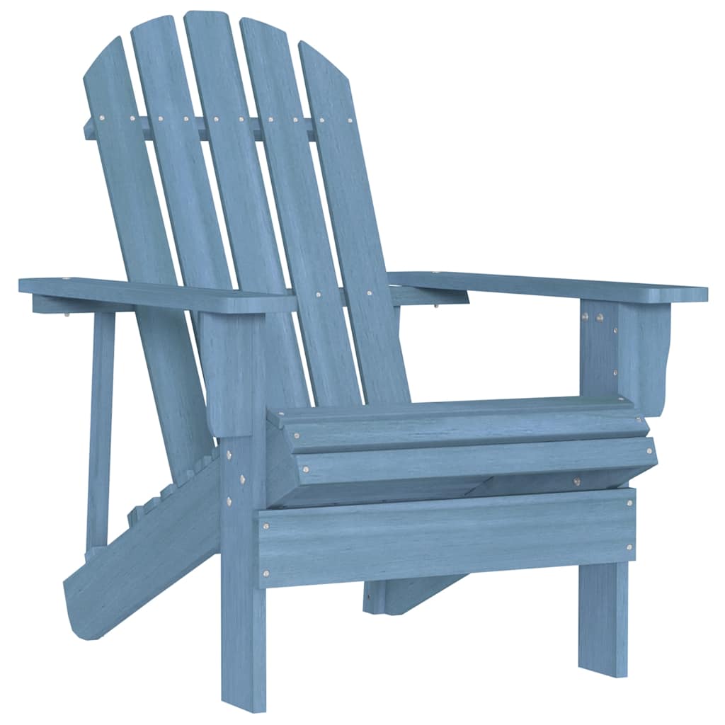 Adirondack Gartenstuhl Massivholz Tanne Blau