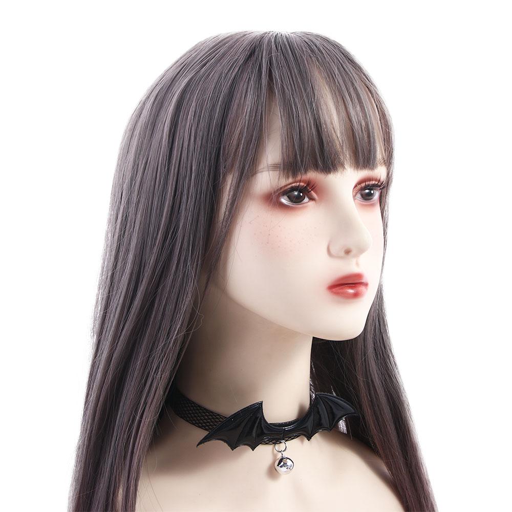 Flowers Halloween Jewelry Bat Women Choker Neck Collar Lace Choker Goth Necklace Gothic Choker