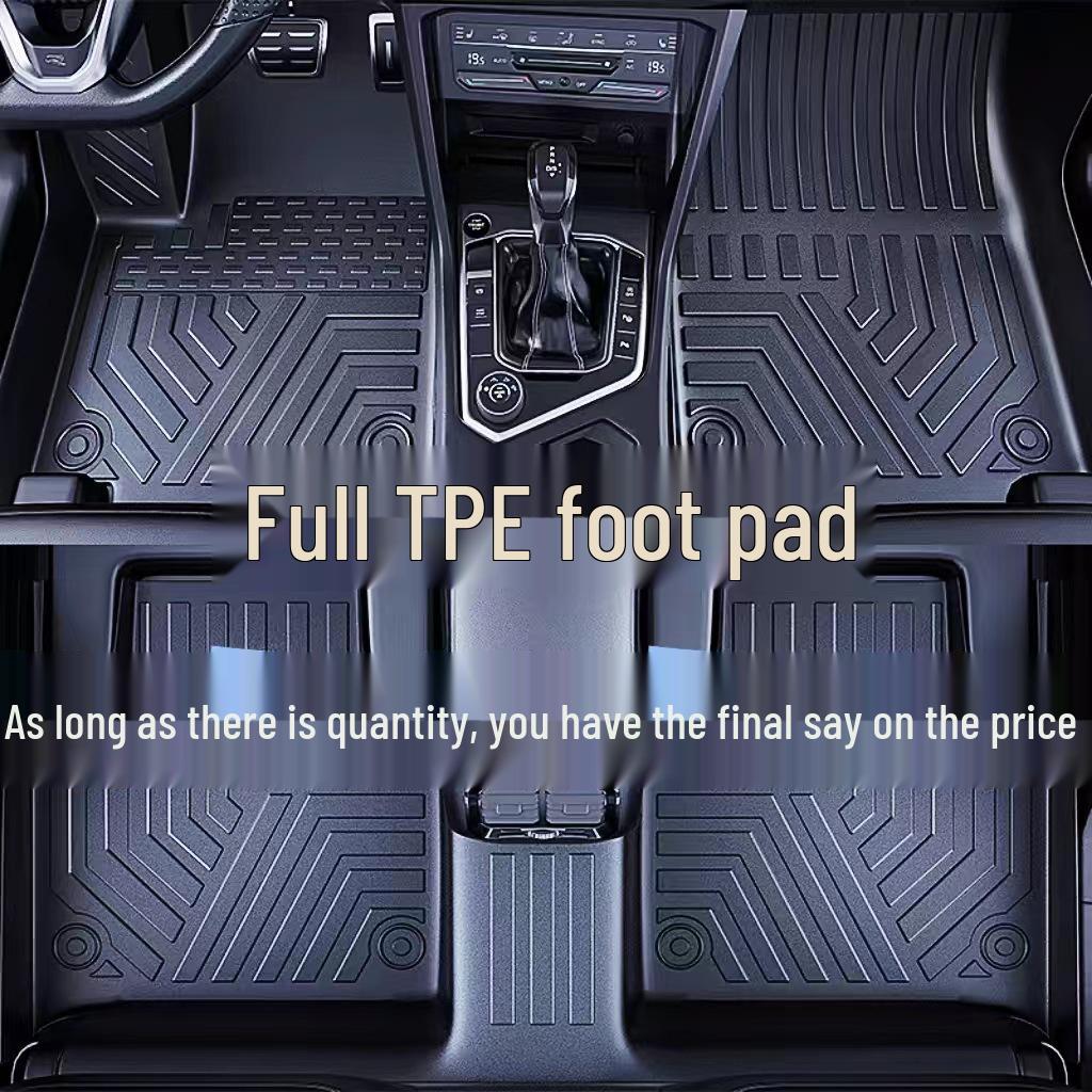 All-Weather TPE Floor & Trunk Mats for Tesla Model 3/Y - 3D Injection Molded