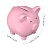 Ceramic Piggy Bank Green Nursery Saving Pot Coin Bank Money Box Gift for Boys Girls Birthday Christmas Saving Pot