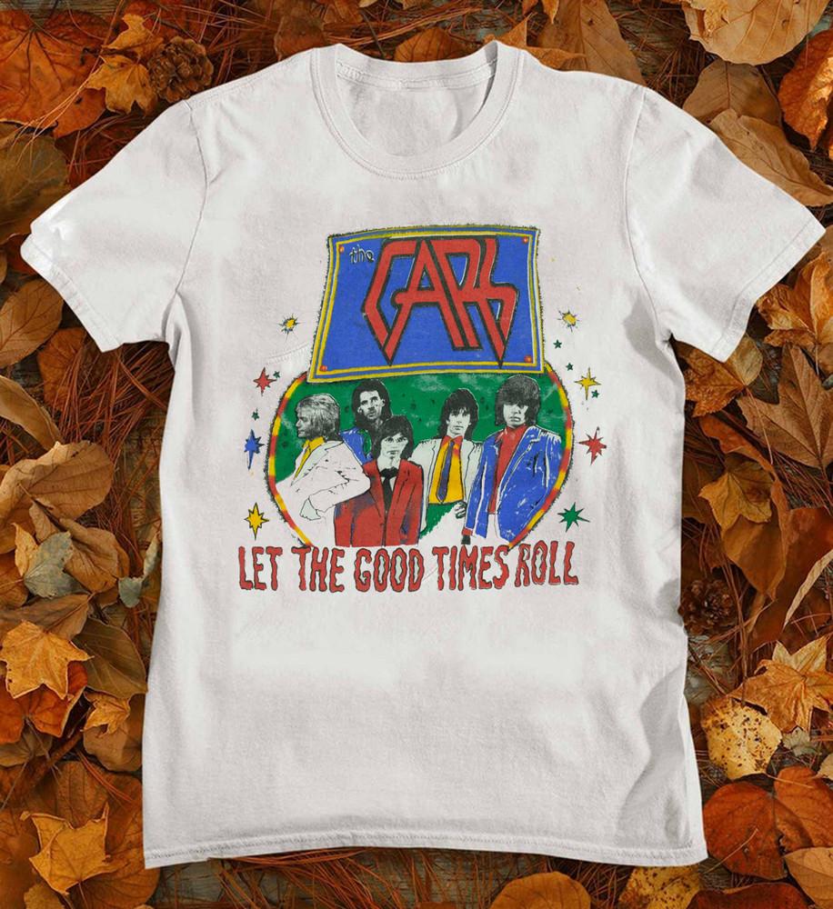 

Band The Cars Rock N#039; Roll Tour Tee Men Short Sleeve T Shirt S5XL MR389 Unisex T-Shirt XXXL