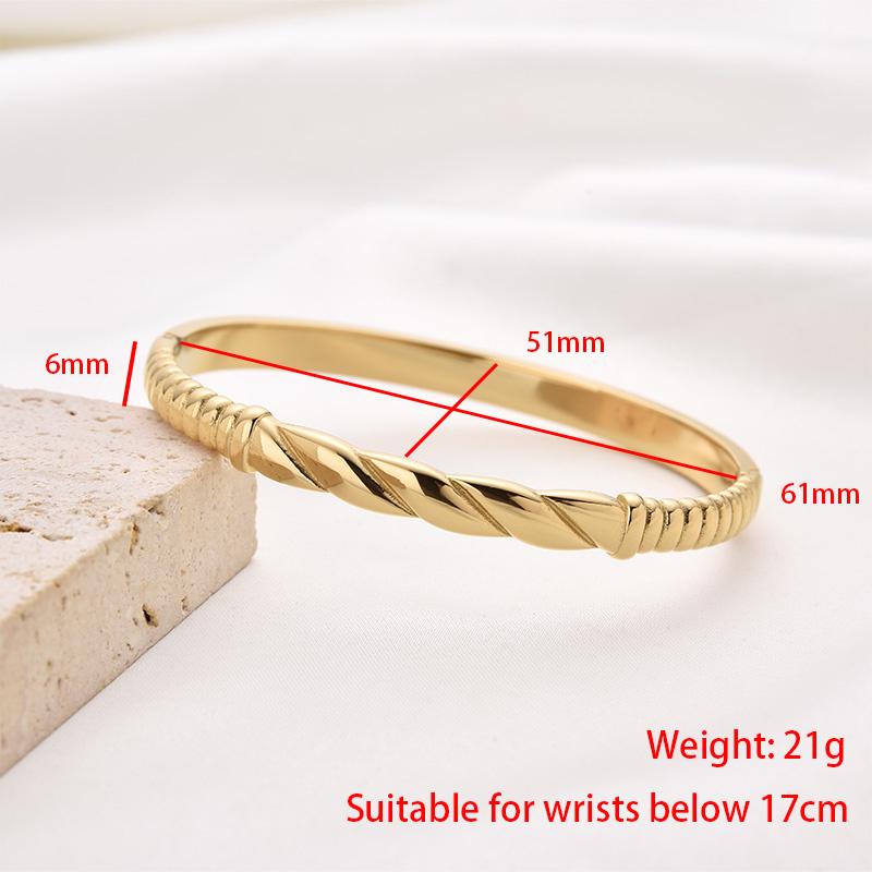 

Простой дизайн, витая цепочка, браслет из нержавеющей стали, высокое качество, тисненый узор, крест, браслет, изысканные украшения для женщин 17cm