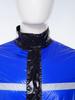 Men Stand Collar Long Sleeve Zipper Belted Jumpsuit Work Coveralls