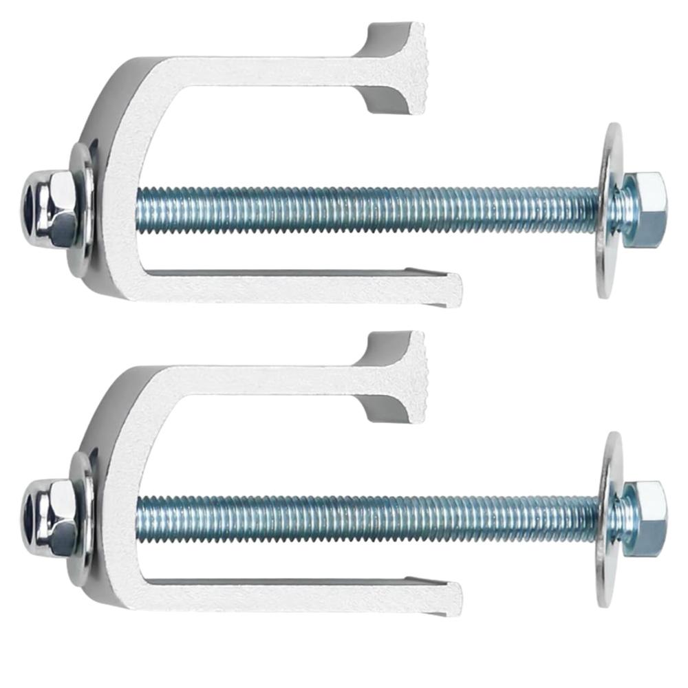 2pcs Heavy Duty Universal Aluminum Clips for Toolboxes, Trucks, Campervans, Truck Beds, Mounting Kits