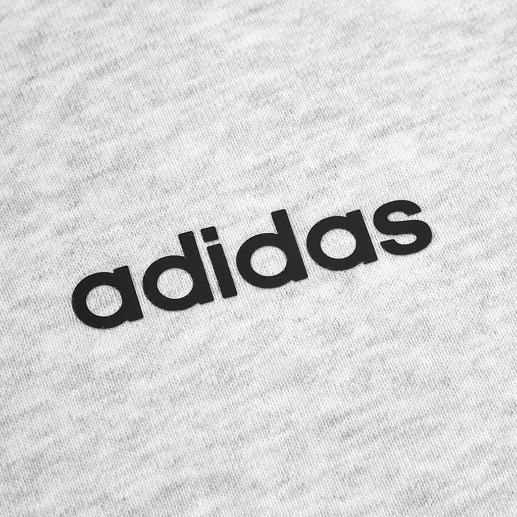 Adidas Letter Logo Hooded Zip-Up Comfortable Sweatshirt Women Sweatshirt Gray KA1505