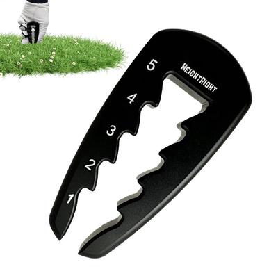 Golf Tee Height Tool Precision Adjustable Tee Height Setter Swing Aid Golf Accessories Setup Tool Adjuster Golf Practice Tool