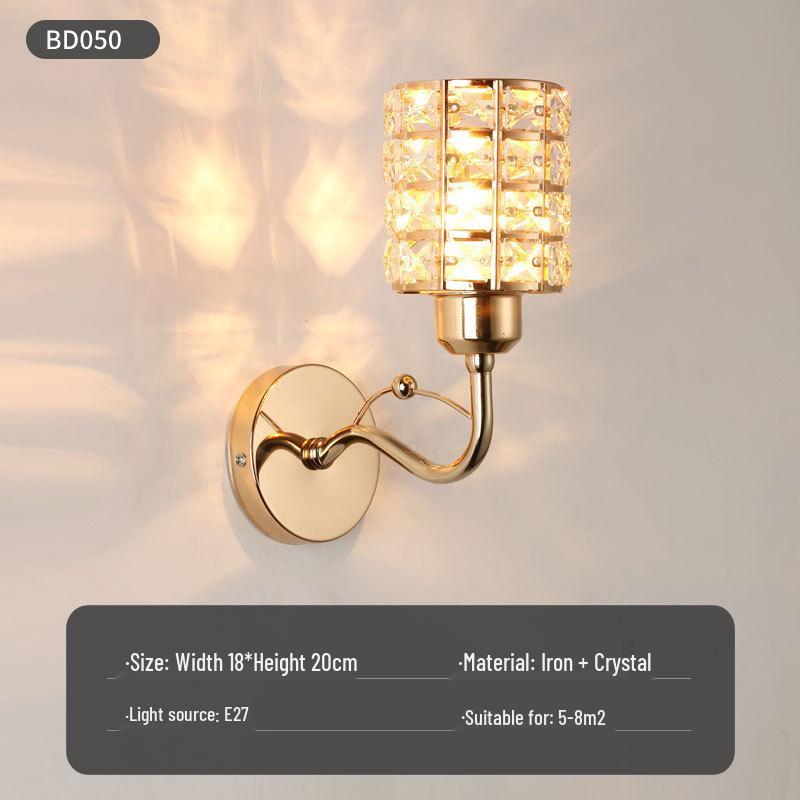Modern Nordic LED Wall Lamp for Bedroom and Living Spaces