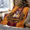 Bradford City AFC Pattern Blanket for Home Decoration, Bed, Sofa, Car Travel, Camping, Suitable for All Seasons, Birthday Christmas Gift