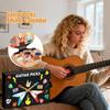 Advent Calendars 2025, Guitar Player Christmas Countdown Calendar With 22 Picks And Pick Holder, Bass Ukulele Music Lover Gift