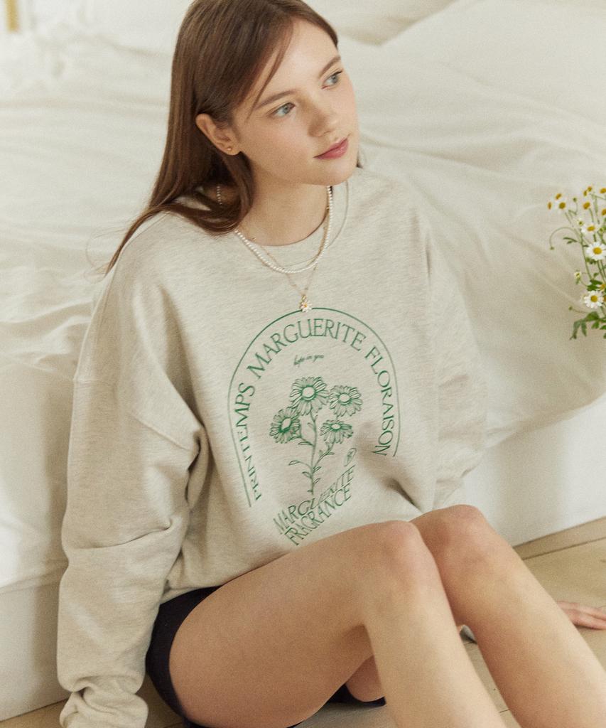 OURHOPE Margaret Sweatshirt - Oatmeal