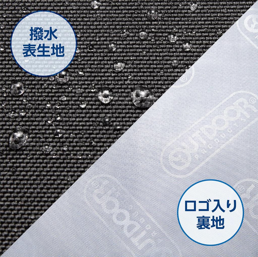 OUTDOOR PRODUCTS Camera Case Camera Pouch 04 Black Compact Camera and Smartphone Stored At the Same Time Double Zipper with Carabiner ODCP04BK