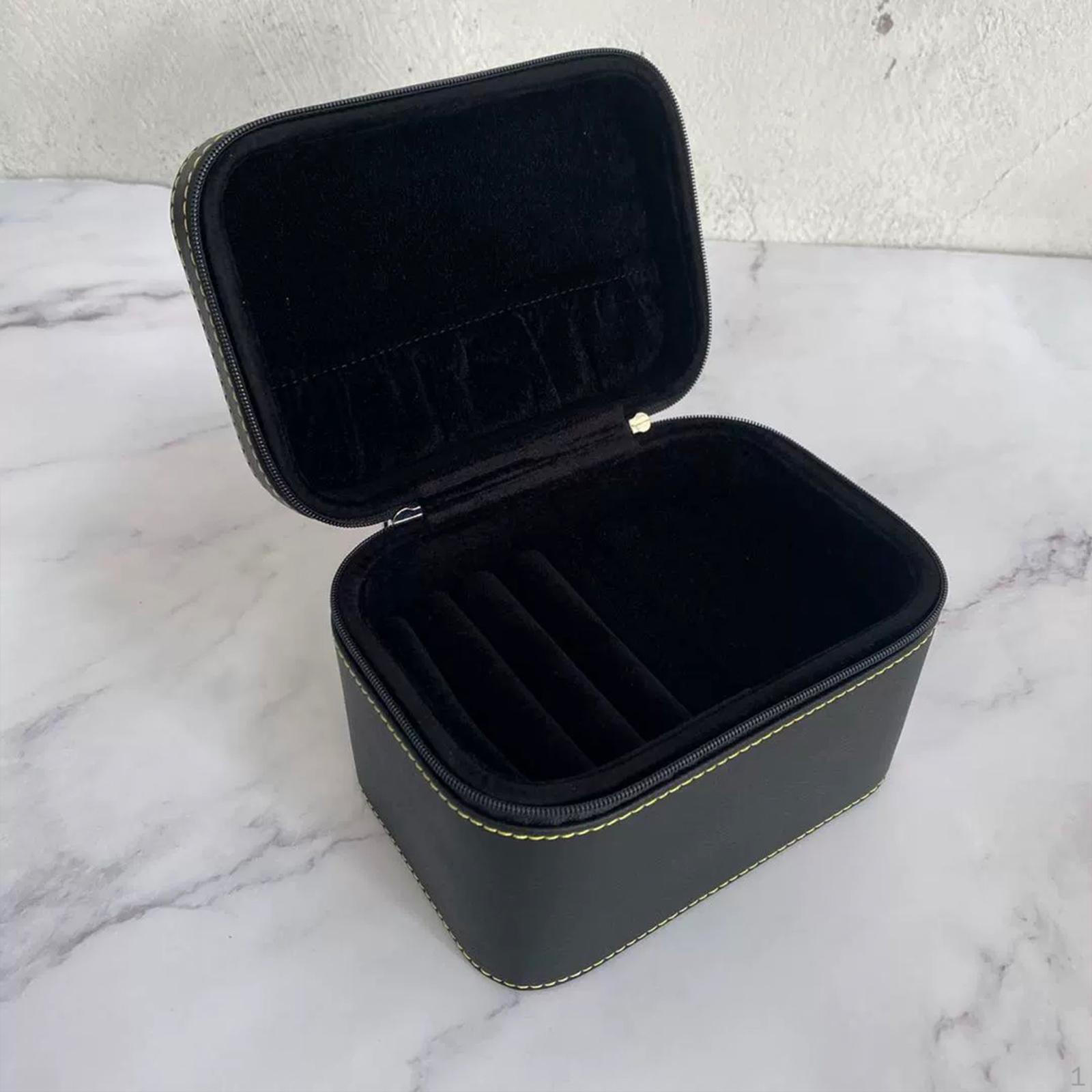 

Органайзер для браслетов, Дорожный футляр для украшений, Футляр-держатель с 7 отделениями для женщин, ПУ кожа