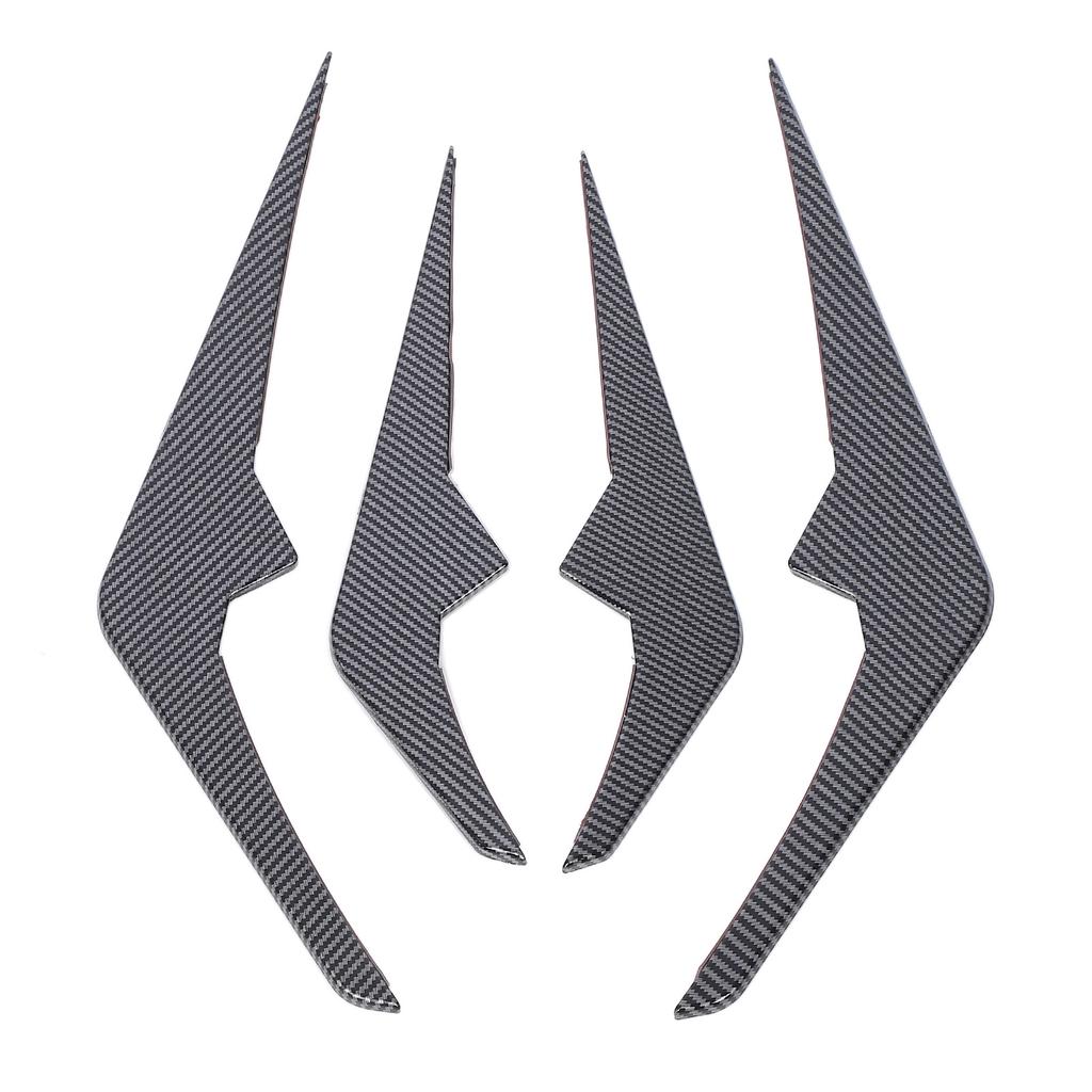 4 ks Spoilery bočních mřížek předního nárazníku Aerodynamické štěpící ploutve náhrada pro X6 G06 LCI M Sport 2023 a novější