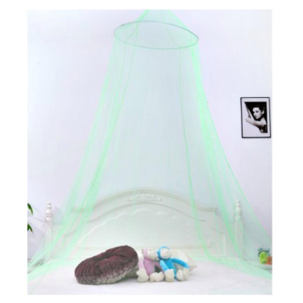 Breathable Light Pink Bed Canopy Mosquito Net Dome Design for Single Twin Crib Bed Elegant Insect Protection Net