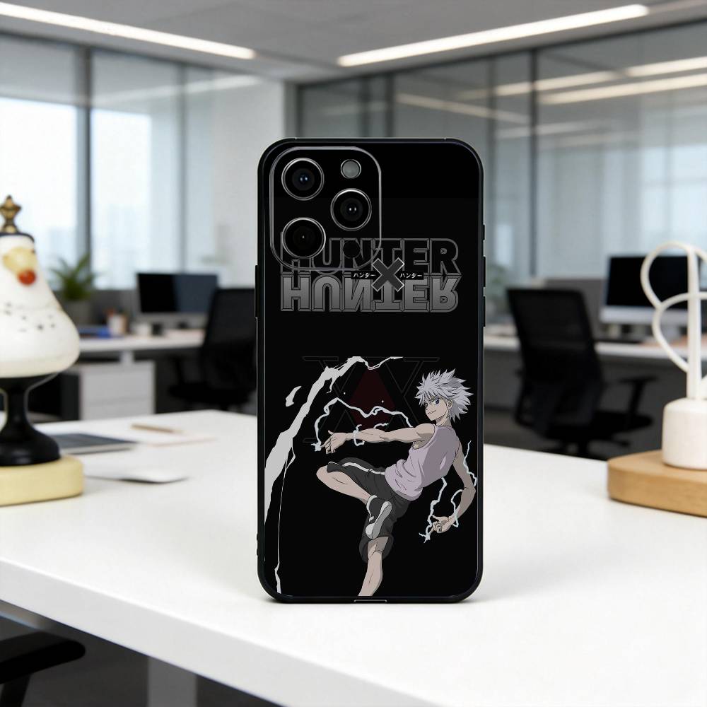 H-Hunter K-Killua Z-Zoldyck H-Hunter-KZ Phone Case Silicone Soft For IPhone 17 16 15 14 13 12 11 X XR Plus Pro Max Plus