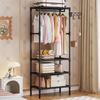 Multifunctional Large-Capacity Indoor Clothes Drying Rack and Wardrobe Cupboard