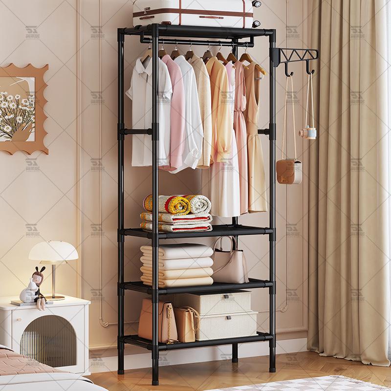 Multifunctional Large-Capacity Indoor Clothes Drying Rack and Wardrobe Cupboard