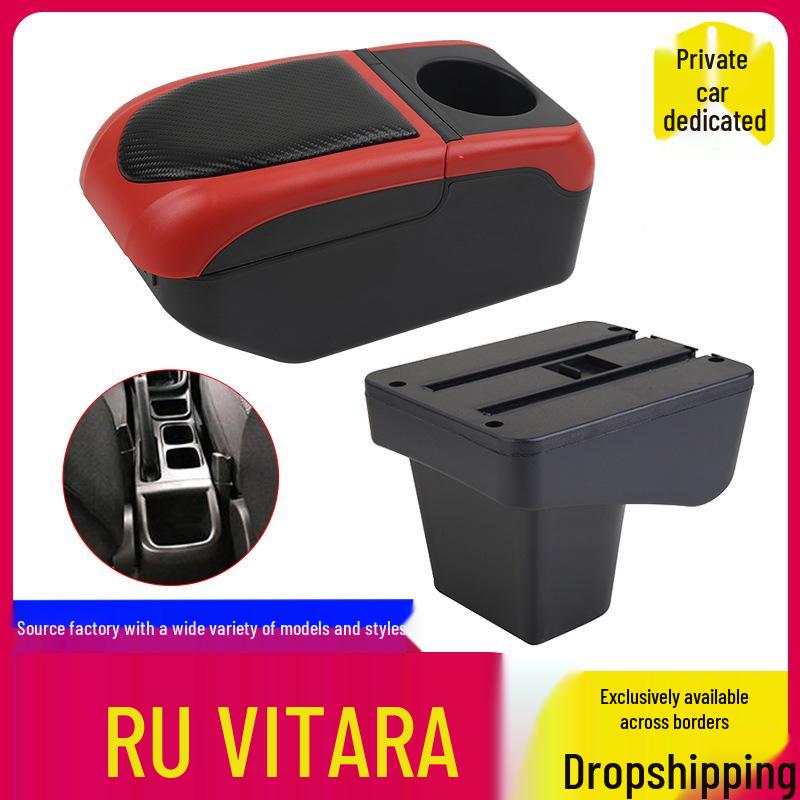 Suzuki Vitara Armrest Box for Russian Model: Center Console Modification Accessory