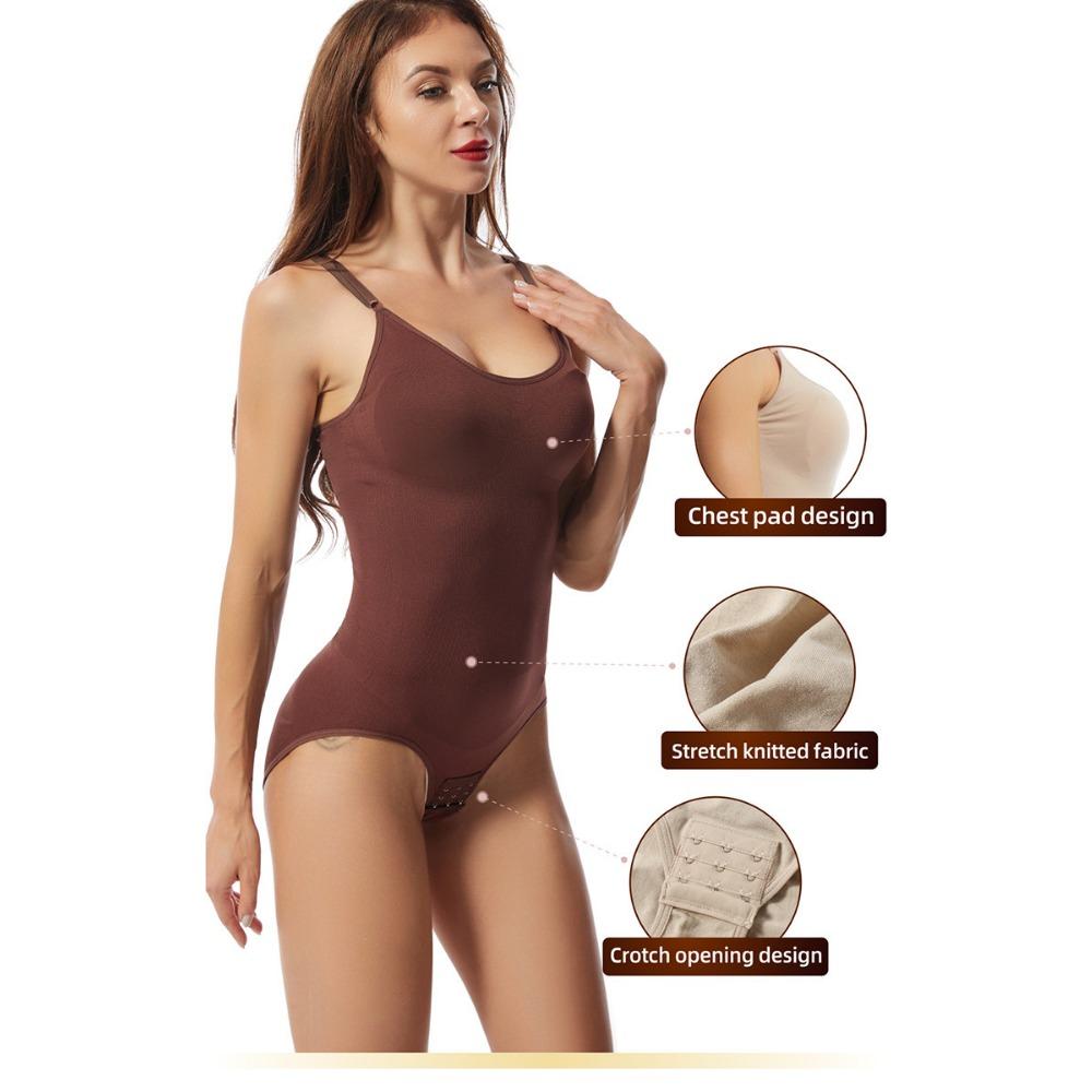Nahtloser Shapewear-Body, Bauchsteuerkorsett, Damen-Ganzkörperformer, Tanga, bequeme Bauchunterwäsche zum Abnehmen