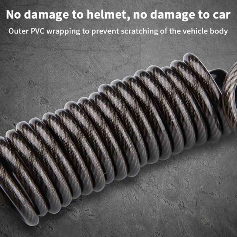 Bicycle Lock Bike Mini 3 Digit Password Lock Wire Mountain Bike Frame Durable Steel Wire Cable Helmet Locks Bicycle Accessories