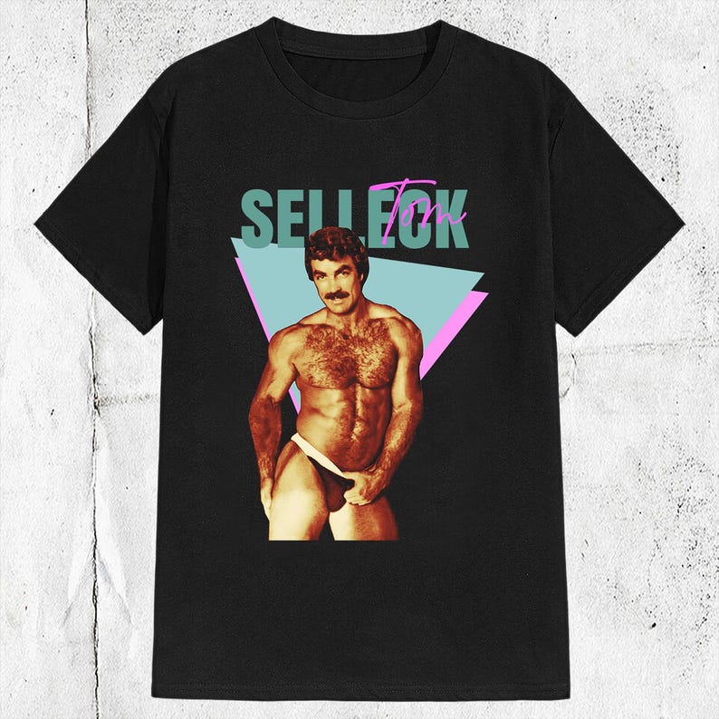 80s Tom Selleck Tshirt