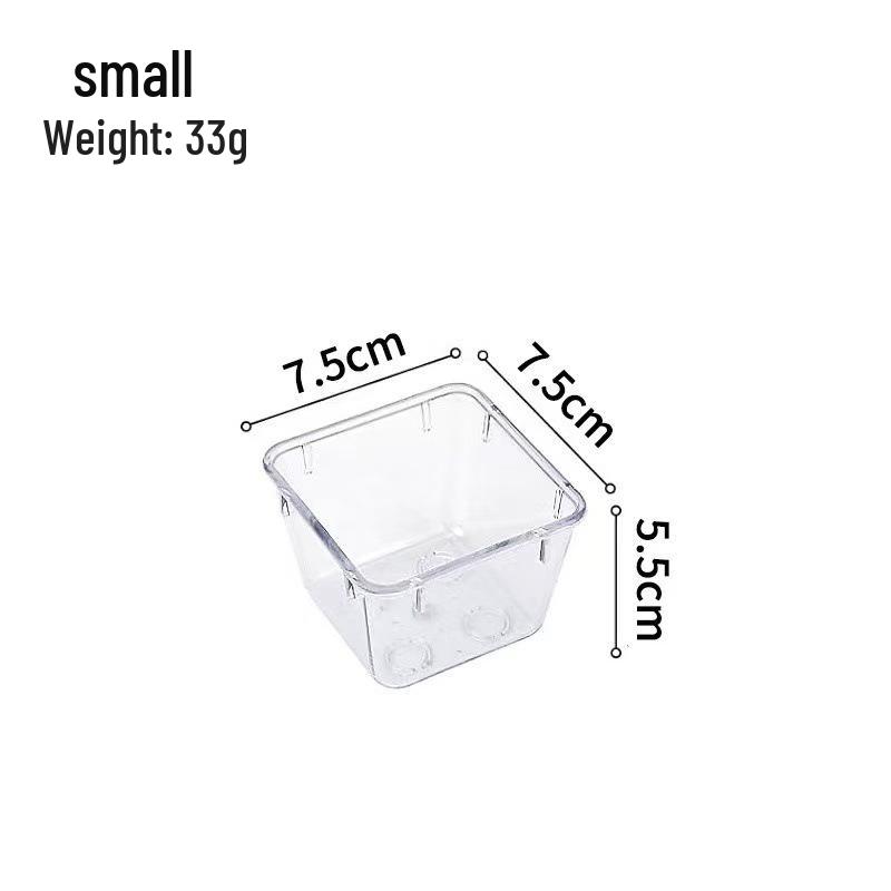 Plastic Desktop Drawer Organizer - Combination Vanity & Cosmetics Storage Box