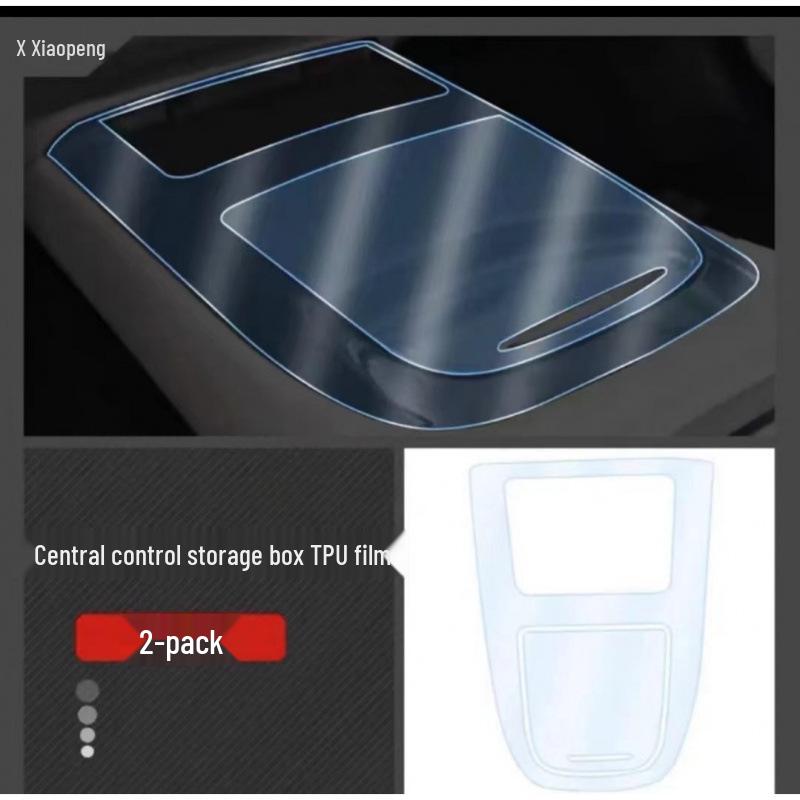 20-23 Xiaopeng P7/P7i Transparent TPU Center Console Dashboard Film