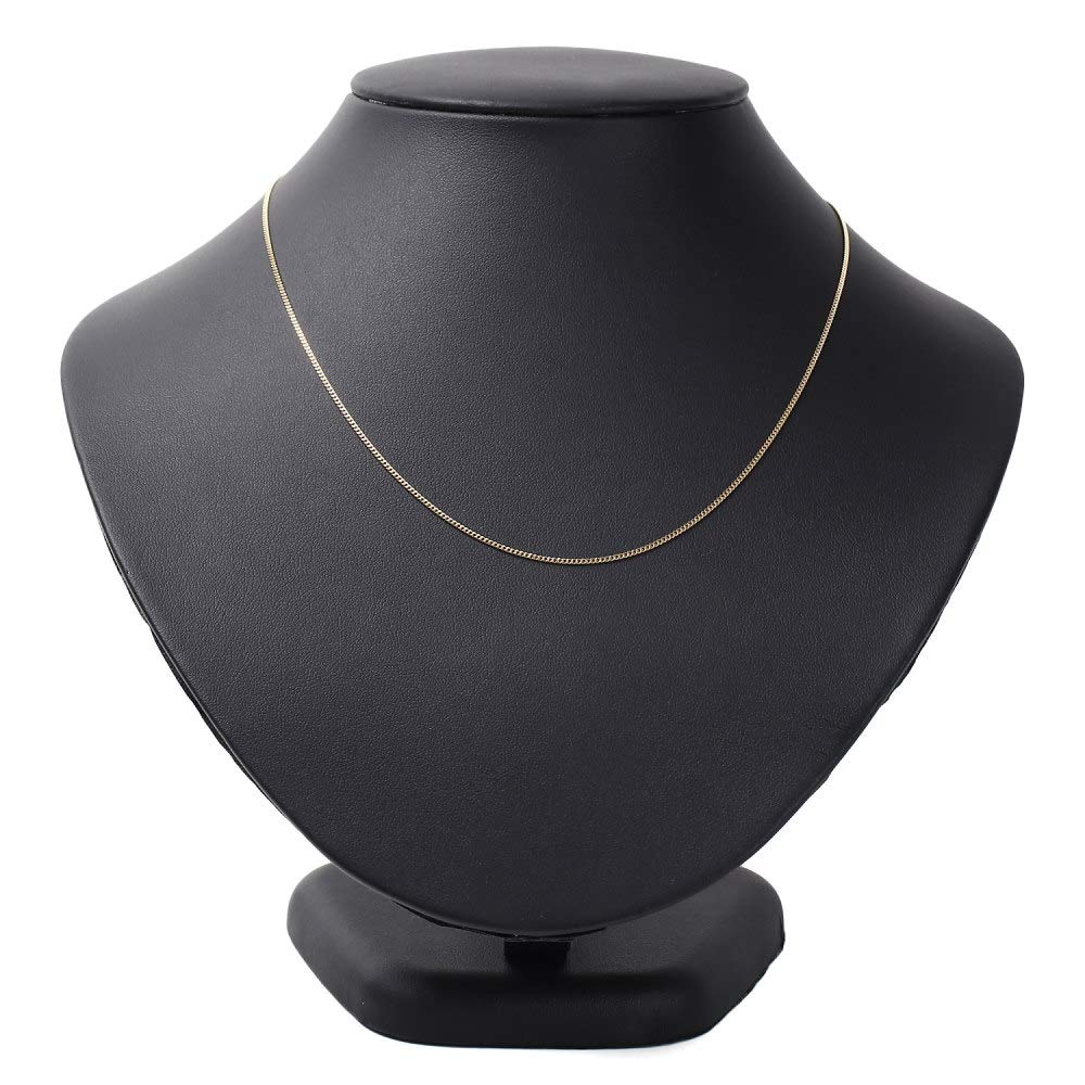 18k gold kihei with mint certification mark 18k kihe necklace, two-sided, 2.5g, 45cm, stamp, chain, gold, kihei,
