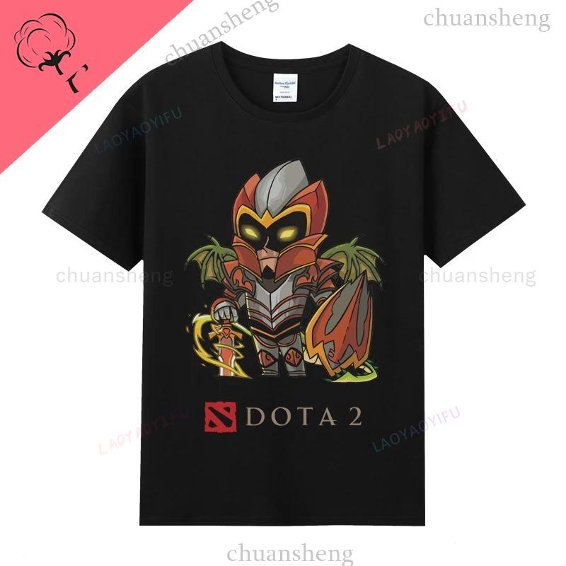 T-shirts Dota 2 T-shirt Imprimé Héros de Jeu Haut Fiend de l'Ombre Pudge Hache Slardar Sven Roi Spectre Cent Phoenix Vêtements Unisexes