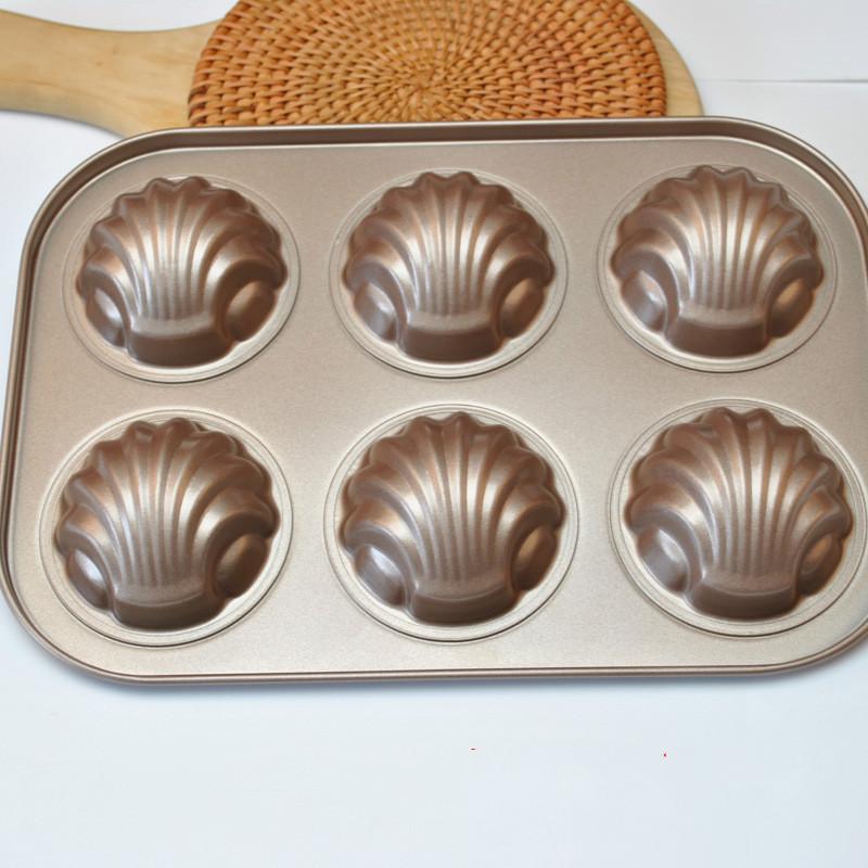 Banana Cake Mold Non-stick Baking Tray Shell Cake Bread Baking