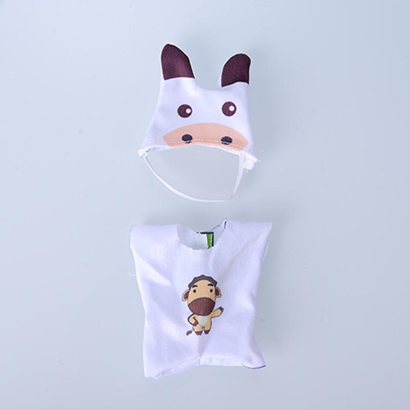 Vinyl Soft Rubber Baby Doll with Clothes - Mini Simulation Toy Doll