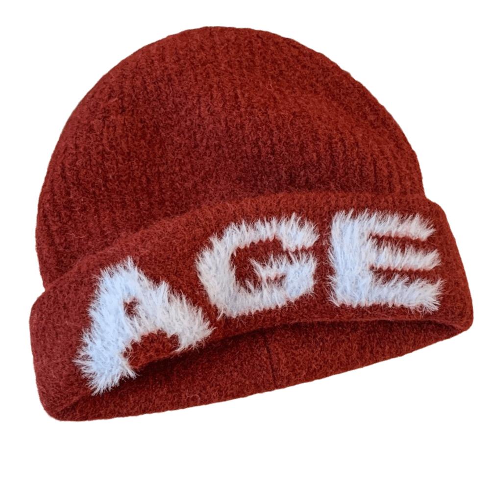 Ear Protection Knitted Beanie Hat Polyester Warm Earflap Beanie Hat For Women