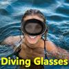 Silicone Diving Masks HD Swimming Goggles Fishing Diving Glasses  Diving Equipment