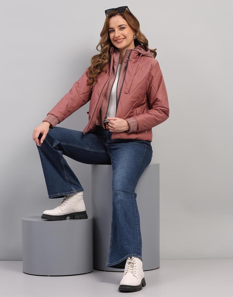 Monte Carlo Women's Hood Full Sleeve Jacket